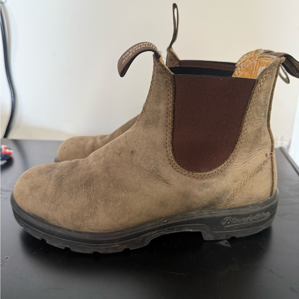 Blundstone Men's Tan Leather Boots